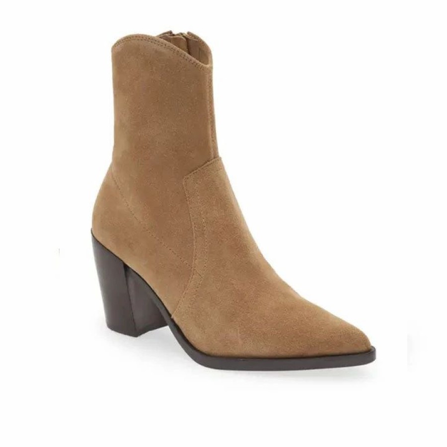 * Jeffrey Campbell Jolena Camel Suede Boots