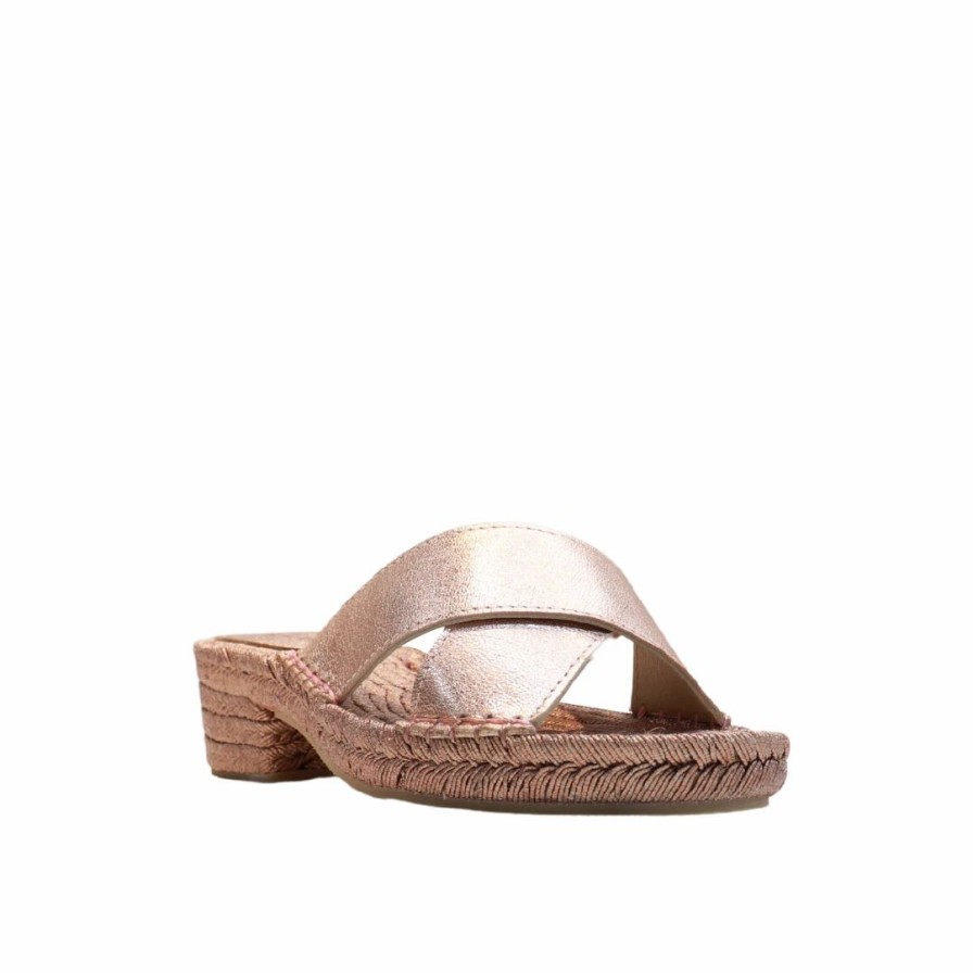 * Jeffrey Campbell Monada Rose Gold Sandals