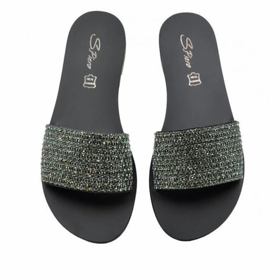 * S.Piero E1-084 Black Flats Flats