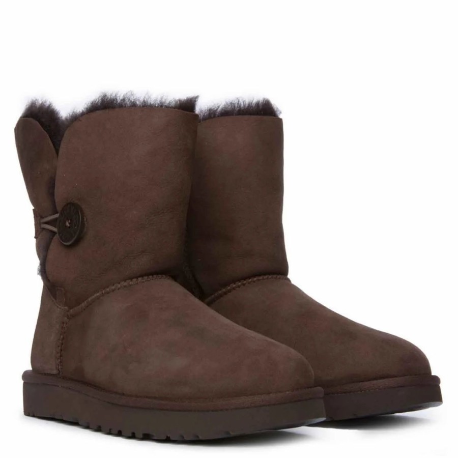 * Ugg Bailey Button Brown Boots