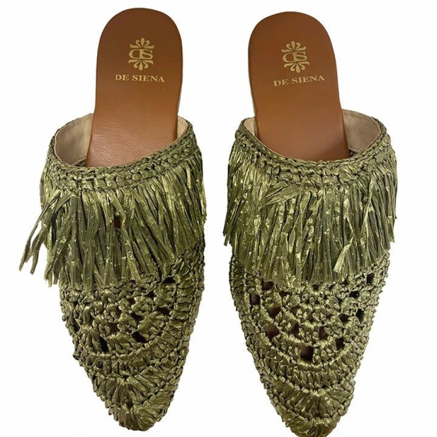 * De Siena Marilu Flats Green Flats