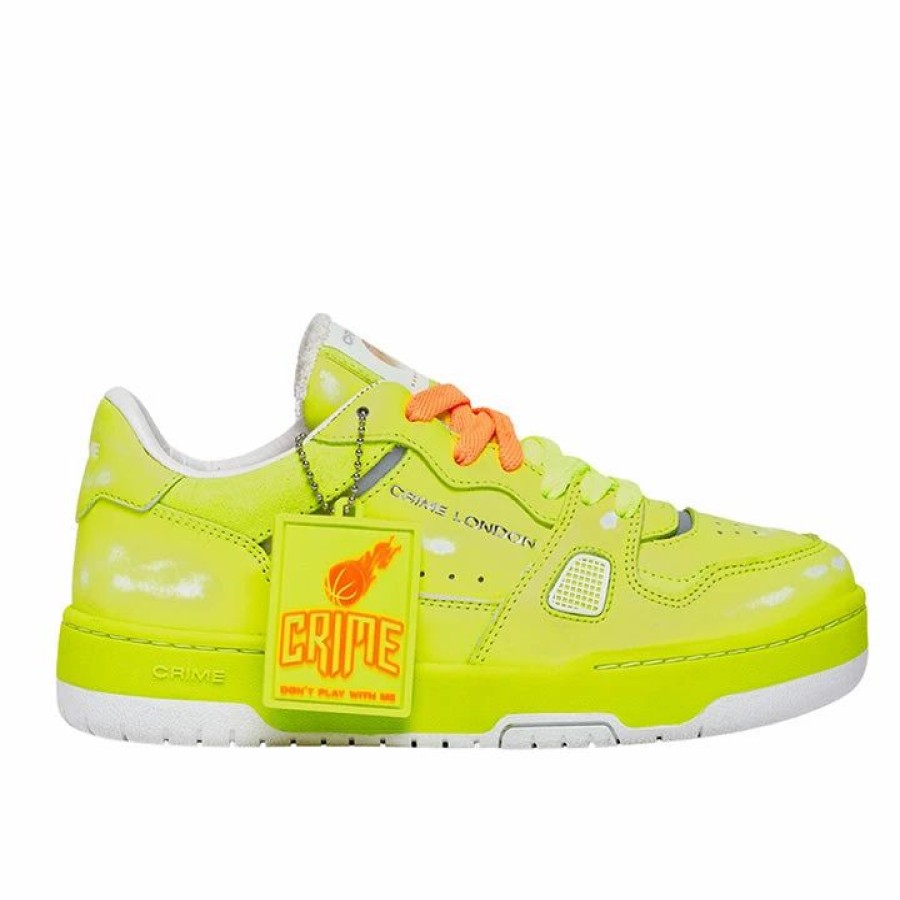 * Crime London Off Court Neon Sneakers Sneakers