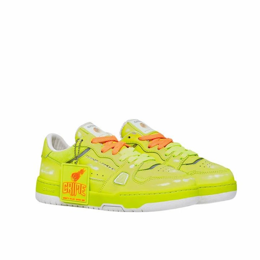 * Crime London Off Court Neon Sneakers Sneakers