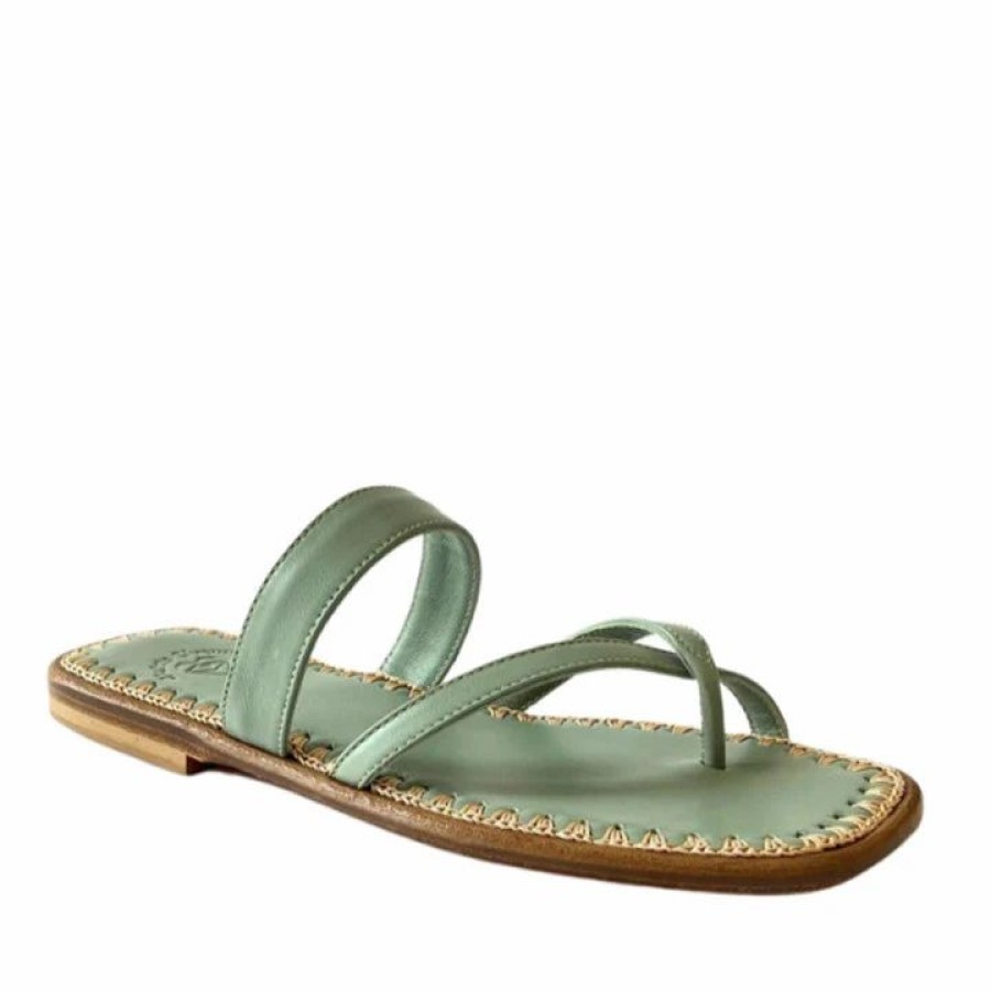 * Marietta Chrousala Elli Mint Flats Flats