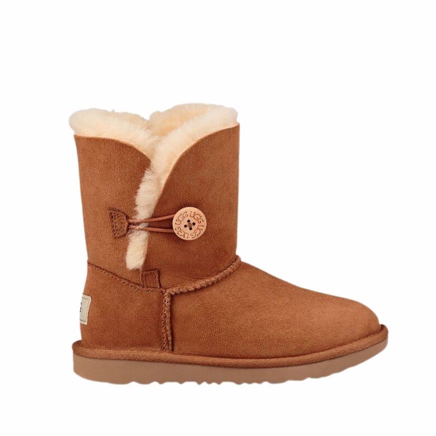 * Ugg Camel Bailey Button Ii Kids Boots