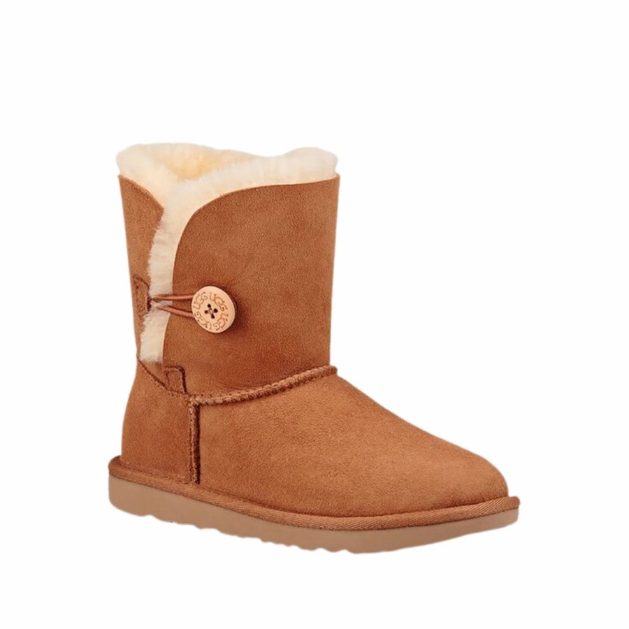 * Ugg Camel Bailey Button Ii Kids Boots