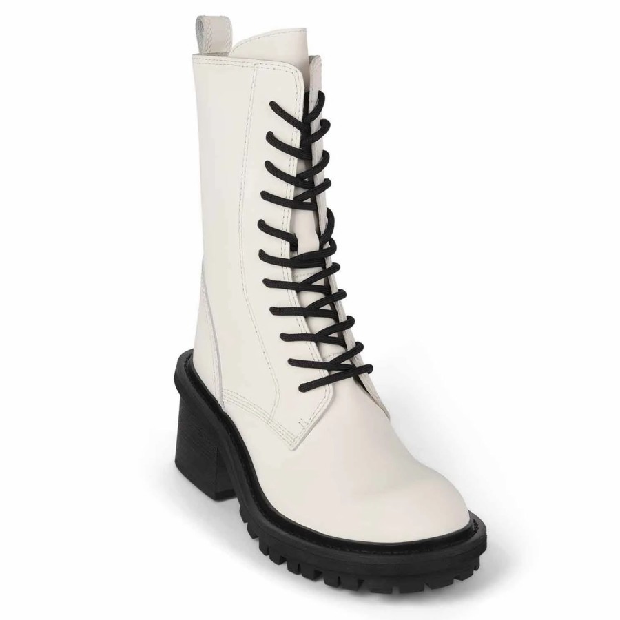 * Jeffrey Campbell Annexed White Boots Boots