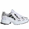 * Adidas Originals Adidas Eqt Gazelle Cloud White / Black / Silver Metallic Sneakers