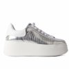 * Ash Moby Silver Python Sneakers Sneakers