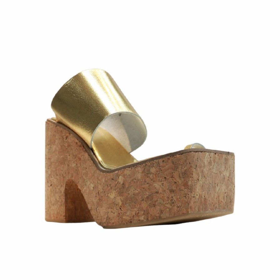 * Jeffrey Campbell Yesmina St Gold Sandals