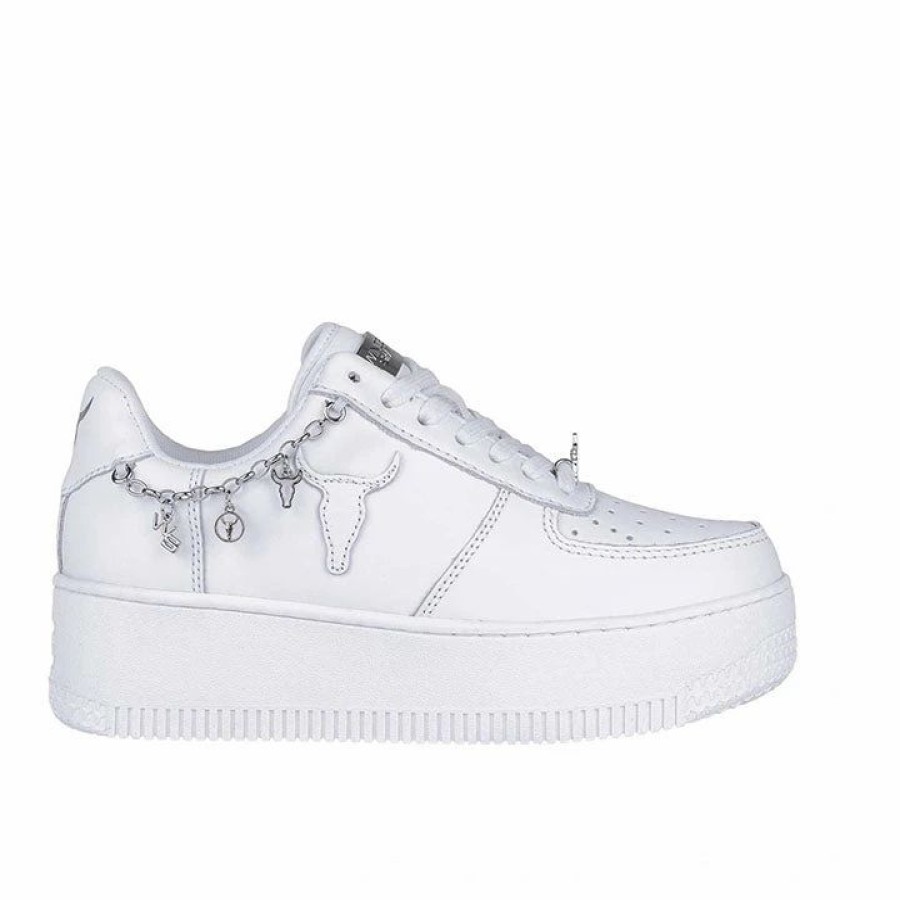 * Windsor Smith Roses White Sneakers Sneakers