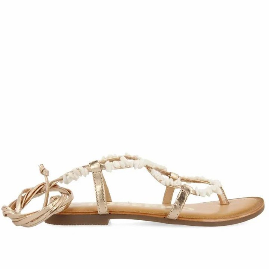 * Gioseppo Lisieux White Sandals Sandals