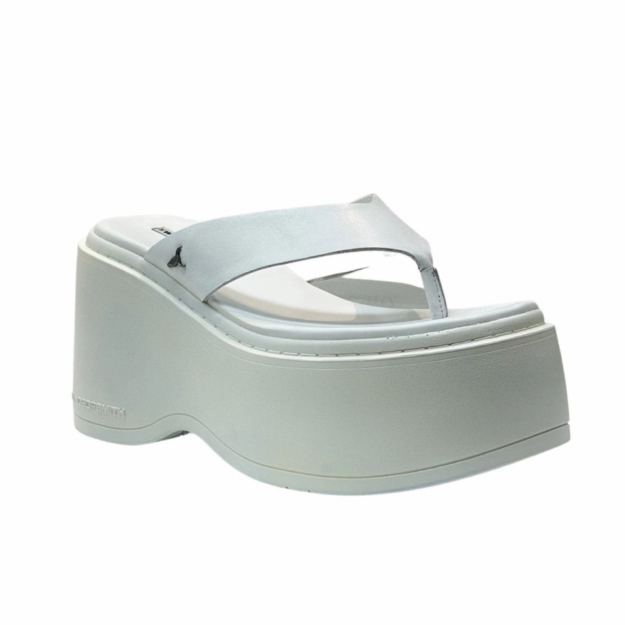 * Windsor Smith White Avenue Platform Sandal Sandals