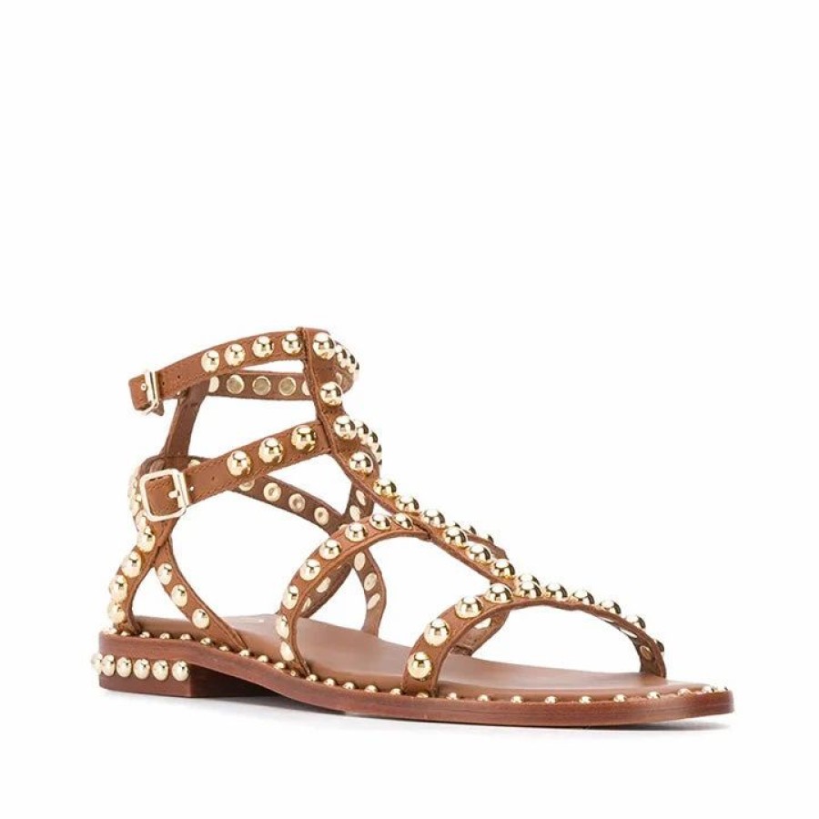 * Ash Double Nappa Brown Sandals Sandals