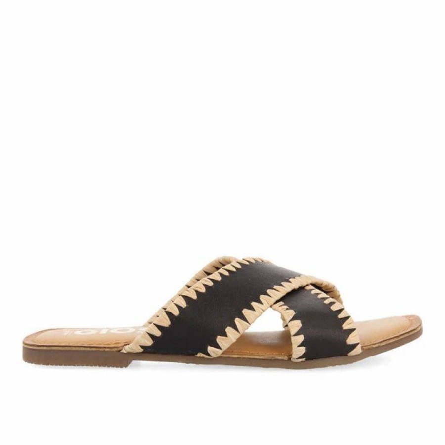 * Gioseppo Assu Black Sandals Sandals