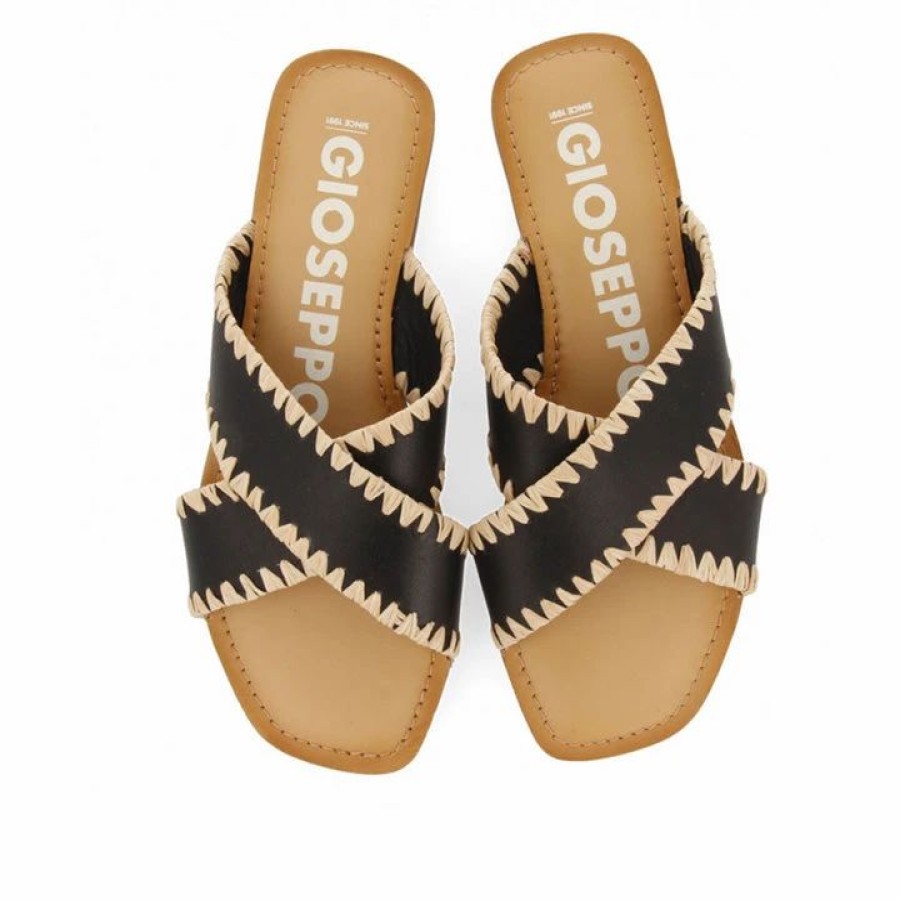 * Gioseppo Assu Black Sandals Sandals