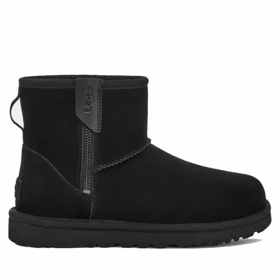 * Ugg Mini Bailey Zip Black Boots Boots