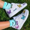 * Nike Air Force 1 Custom Butterflies Sneakers