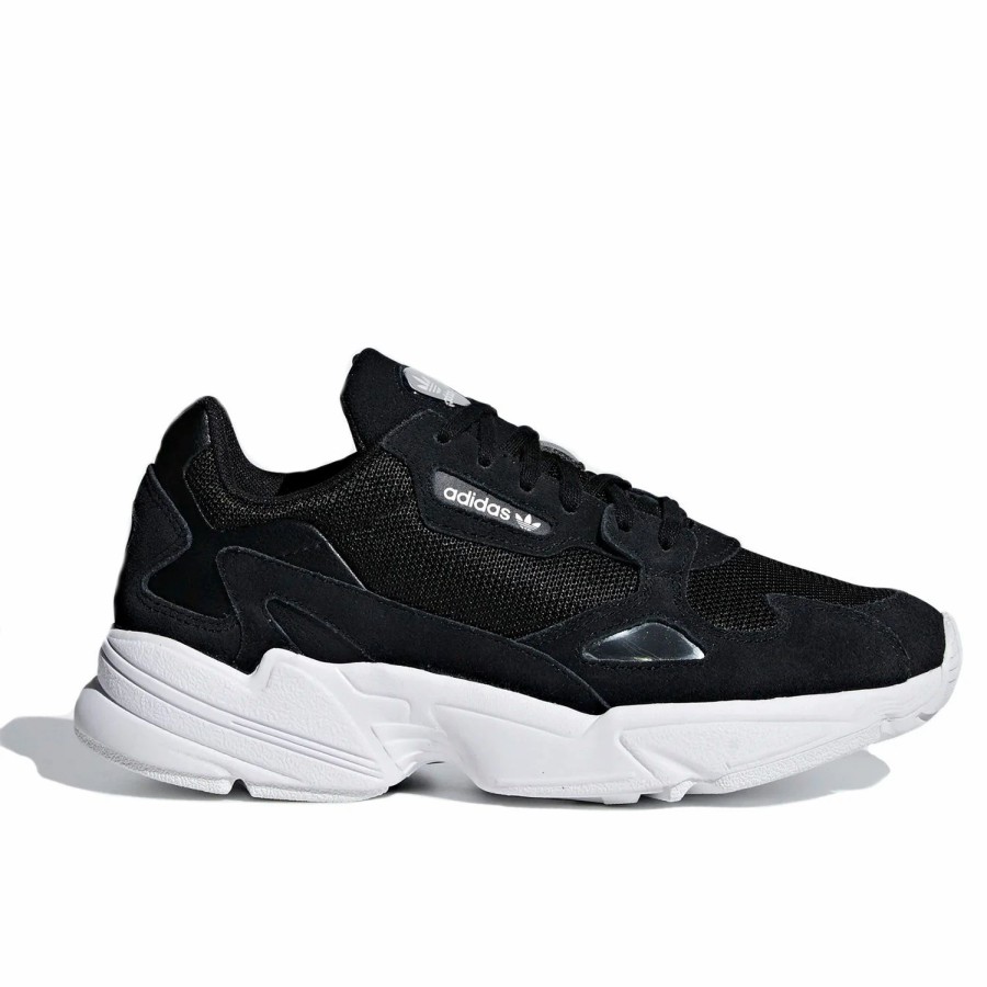 * Adidas Originals Adidas Falcon Black Sneakers