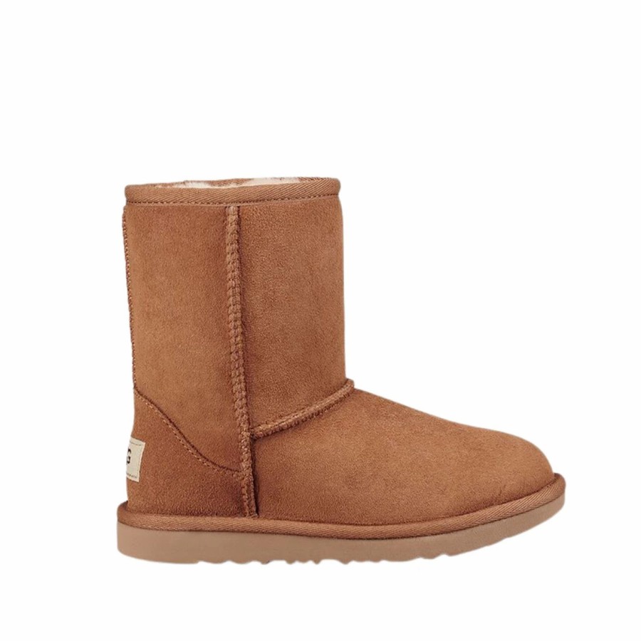 * Ugg Camel Classic Short Ii Kids Boots