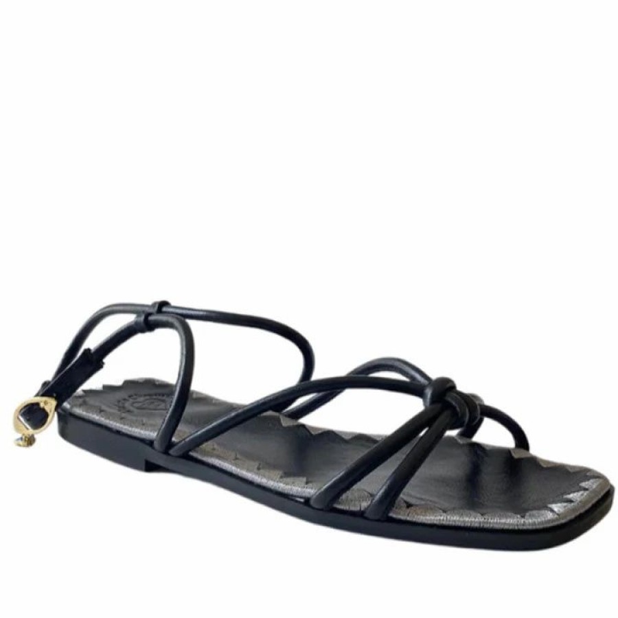 * Marietta Chrousala Elissavet Black Sandals Sandals