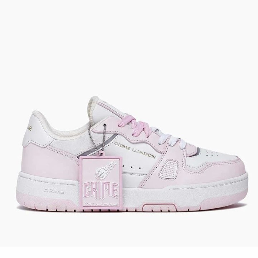 * Crime London Off Court Pink Sneakers Sneakers