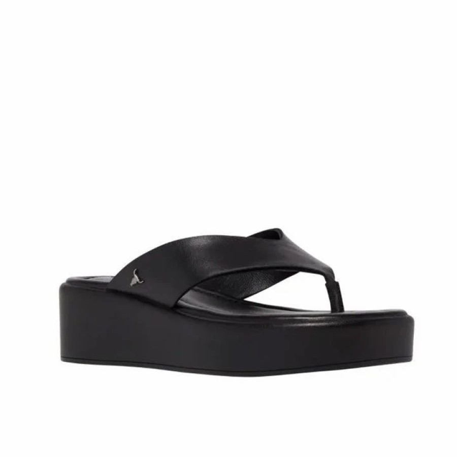 * Windsor Smith Sinful Black Flat Flats