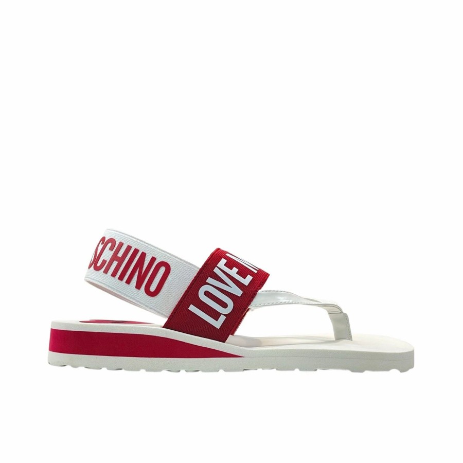 * Love Moschino Red Sandal Sandals