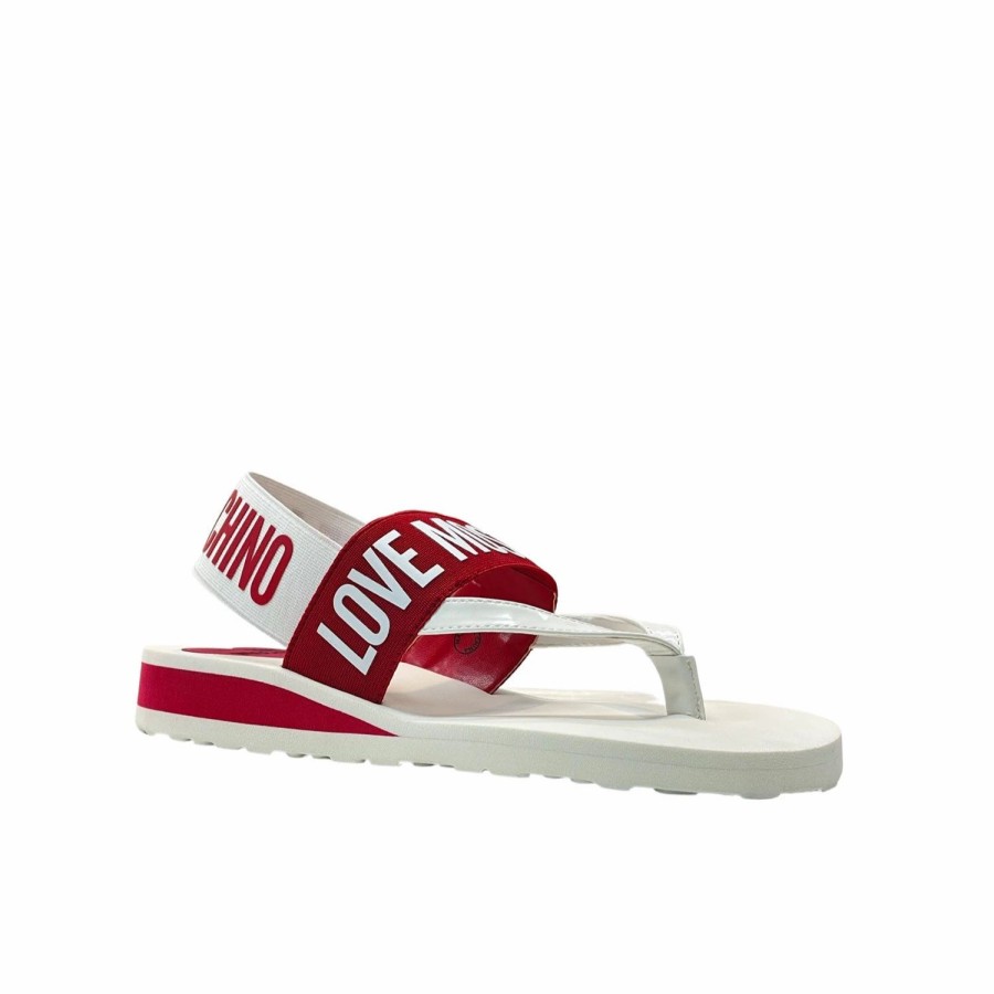 * Love Moschino Red Sandal Sandals