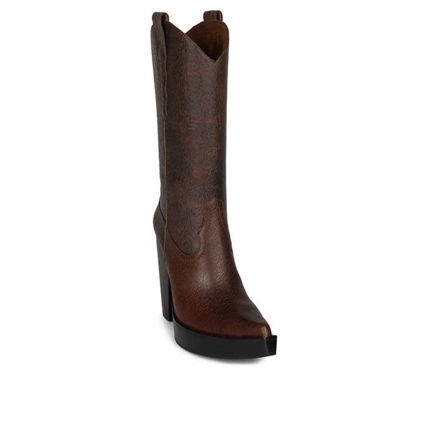 * Jeffrey Campbell Bad2Dabone Brown Boots