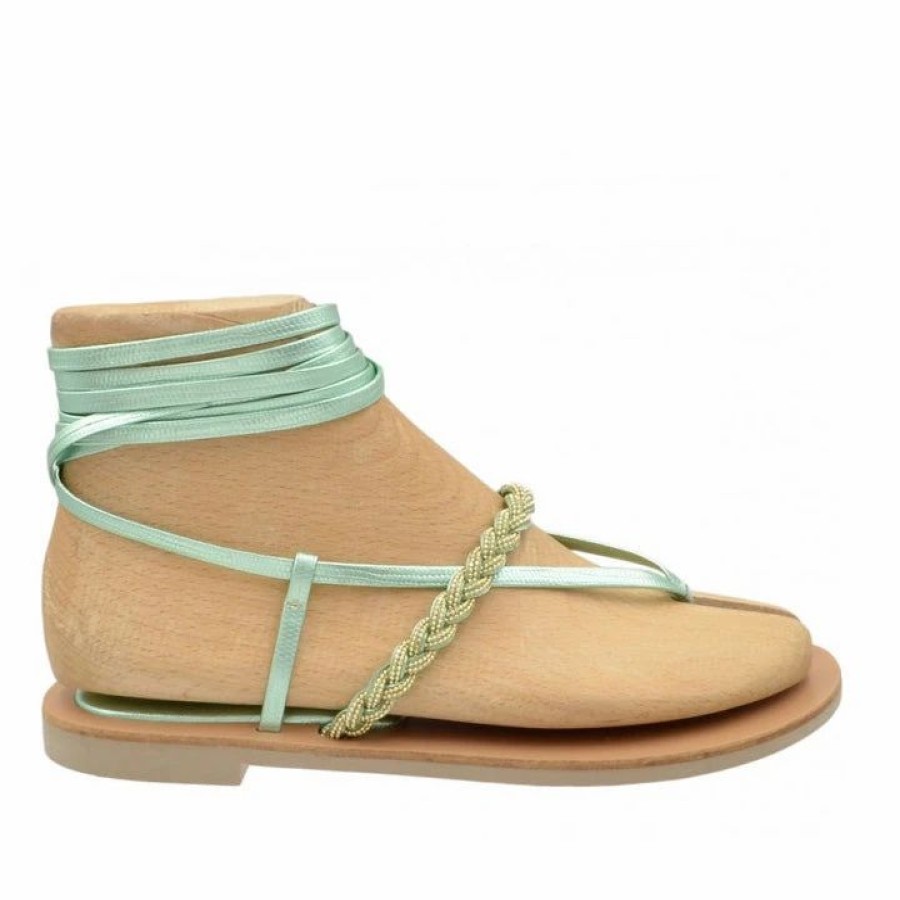 * S.Piero E20-002 Mint Sandals Flats