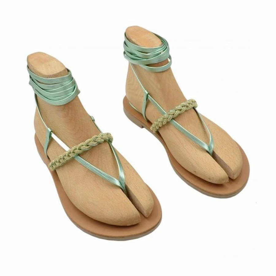 * S.Piero E20-002 Mint Sandals Flats