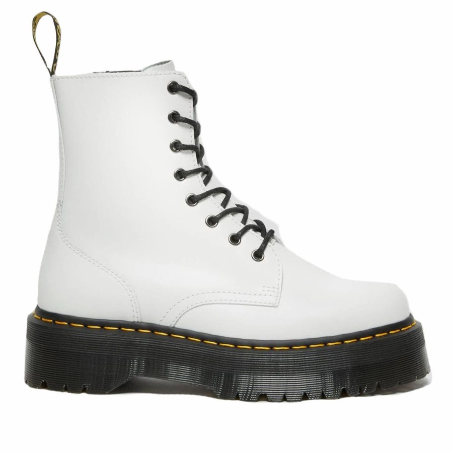 * Dr. Martens Jadon 8 Eye White Boots Boots