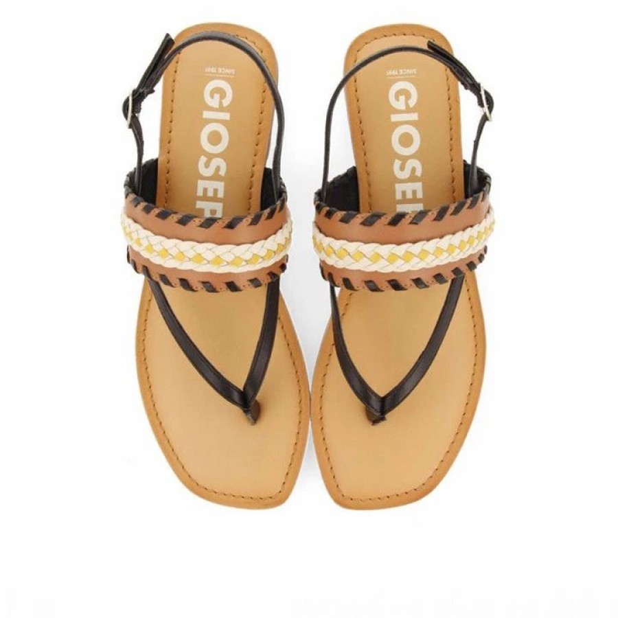 * Gioseppo Jatai Black Sandals Sandals