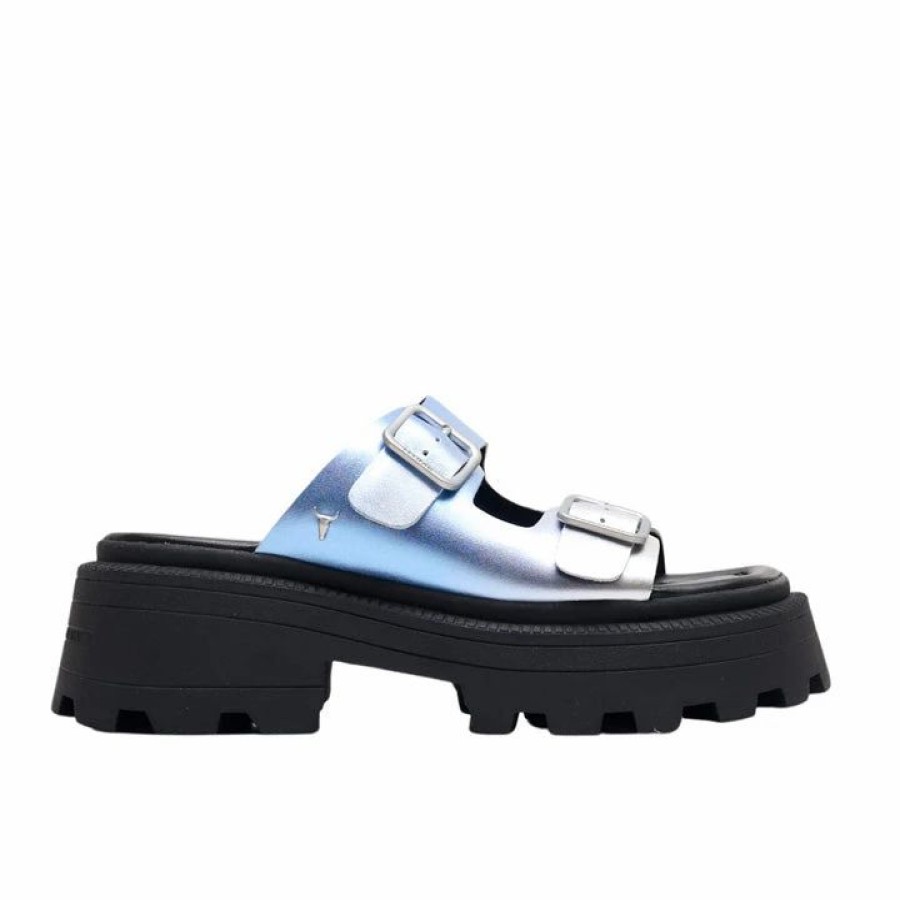 * Windsor Smith Reach Icy Ombre Flats Flats