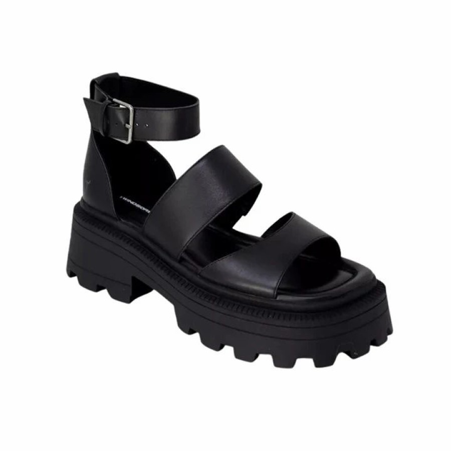 * Windsor Smith Reveal Black Sandal Sandals