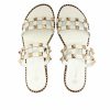 * Makis Kotris 04-645 White Flats Flats