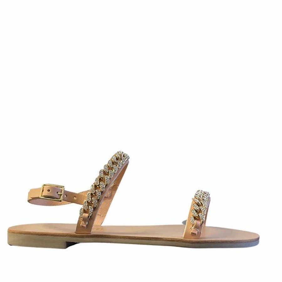 * S.Piero E1-093 Natural Sandals Flats