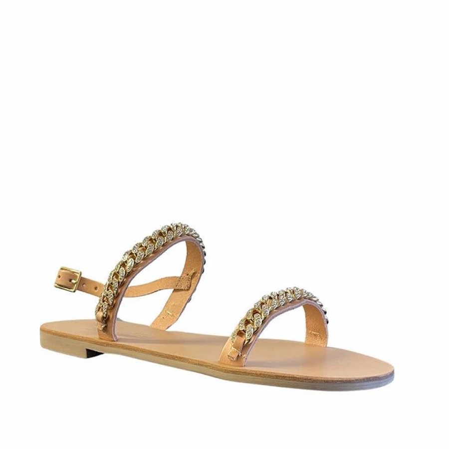 * S.Piero E1-093 Natural Sandals Flats