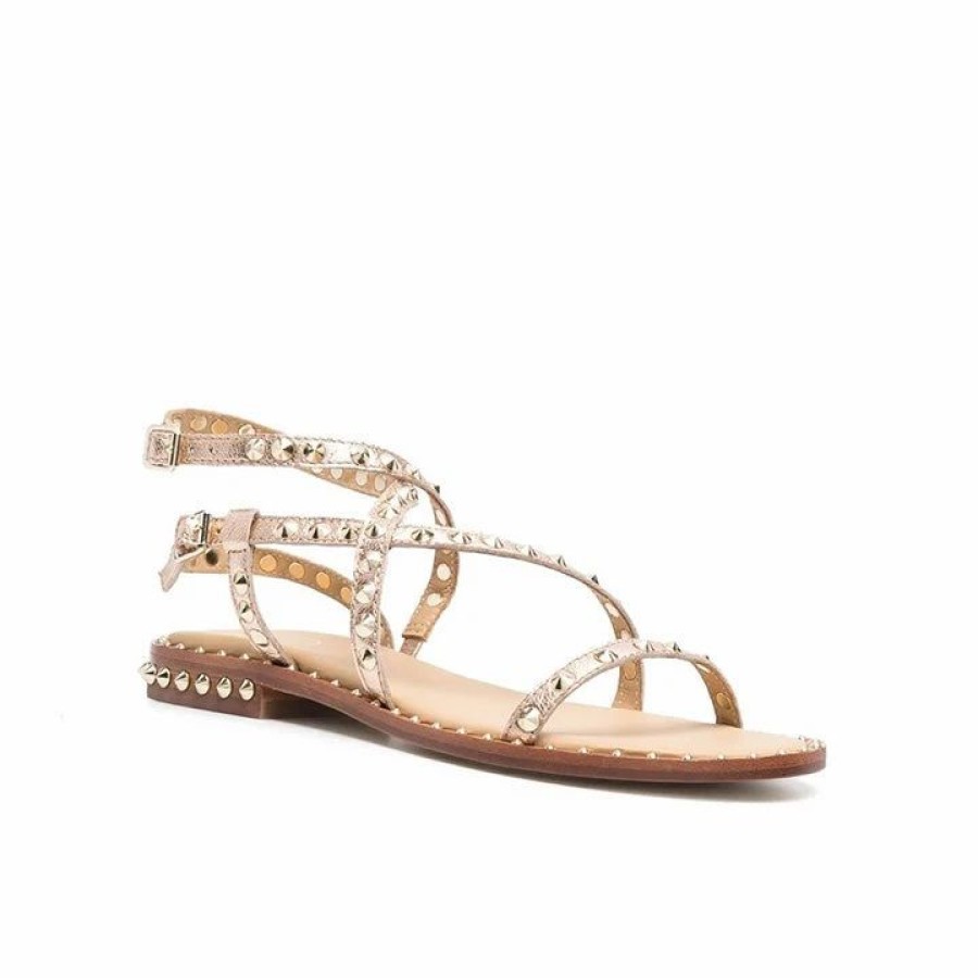 * Ash Versus Gold Sandals Sandals