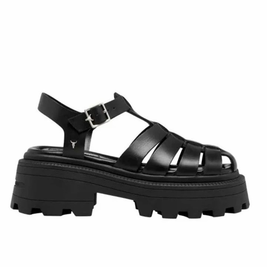 * Windsor Smith Rare Black Sandal Sandals