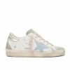 * Golden Goose Superstar Wht Blu Plat Sneakers