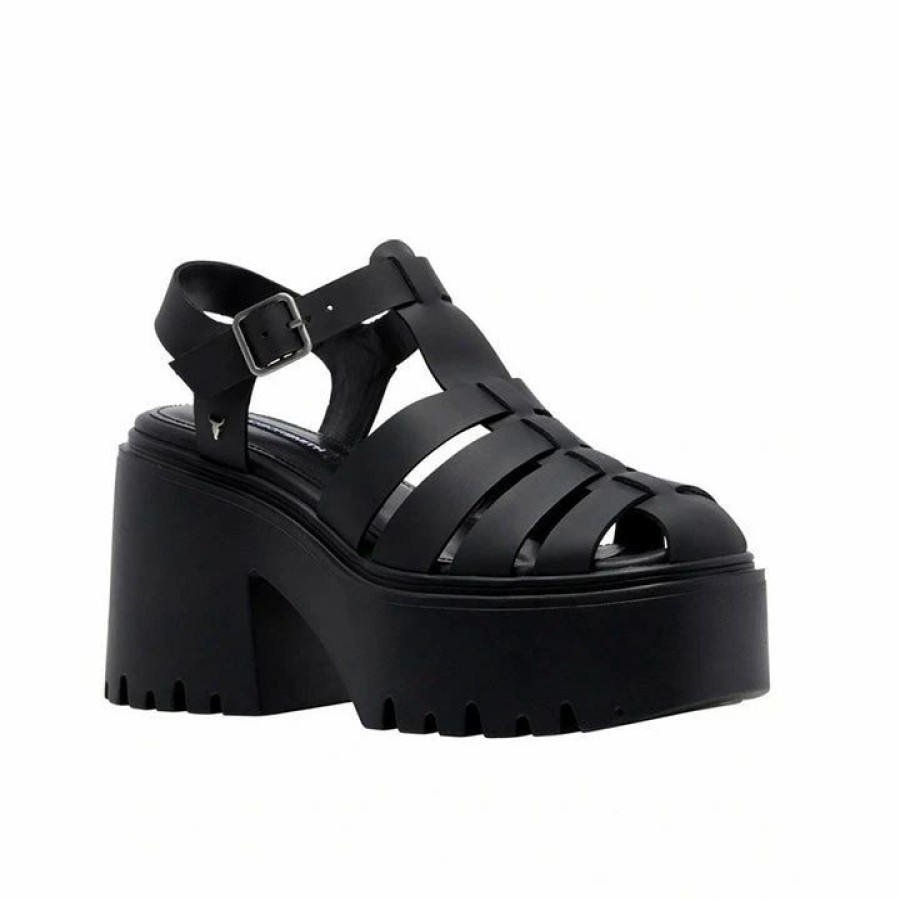 * Windsor Smith Eternity Black Sandals Sandals