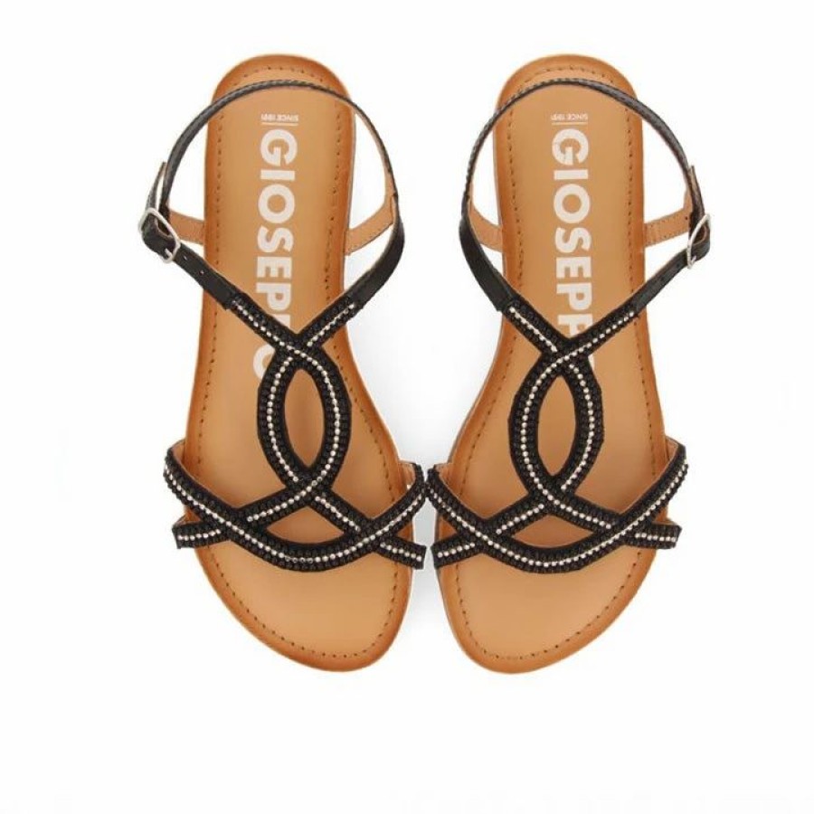 * Gioseppo Corlier Black Sandals Sandals