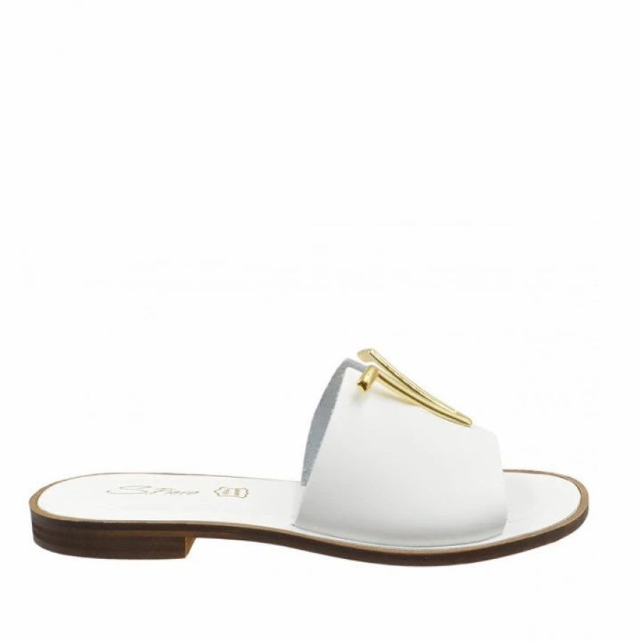 * S.Piero E37-018 White Flats Flats