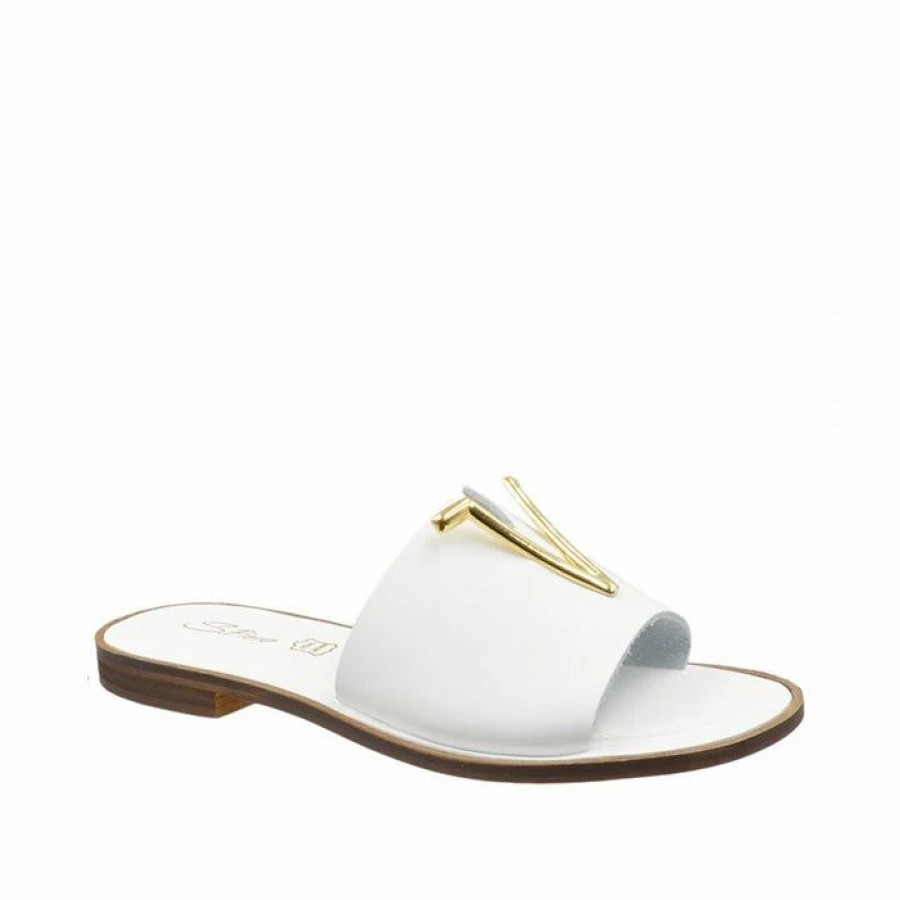 * S.Piero E37-018 White Flats Flats