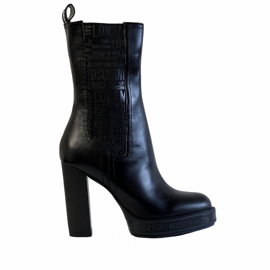 * Love Moschino High Vitello Boots Boots