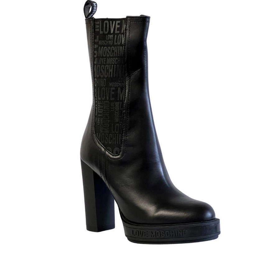 * Love Moschino High Vitello Boots Boots