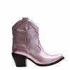 * Jeffrey Campbell Metallic Pink Rancher Boots