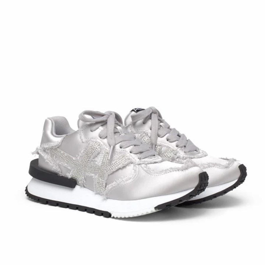 * Ash Toxic Satin Silver Sneakers Sneakers